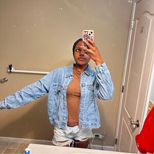 Blue Light Wash Denim Jacket